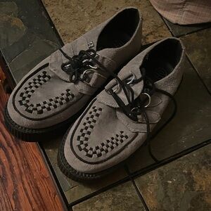 Classic Gray creepers with Black Detailing